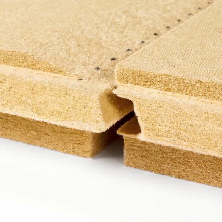Fiber Wood Insulation FiberTherm Universal dry tongue and groove profile