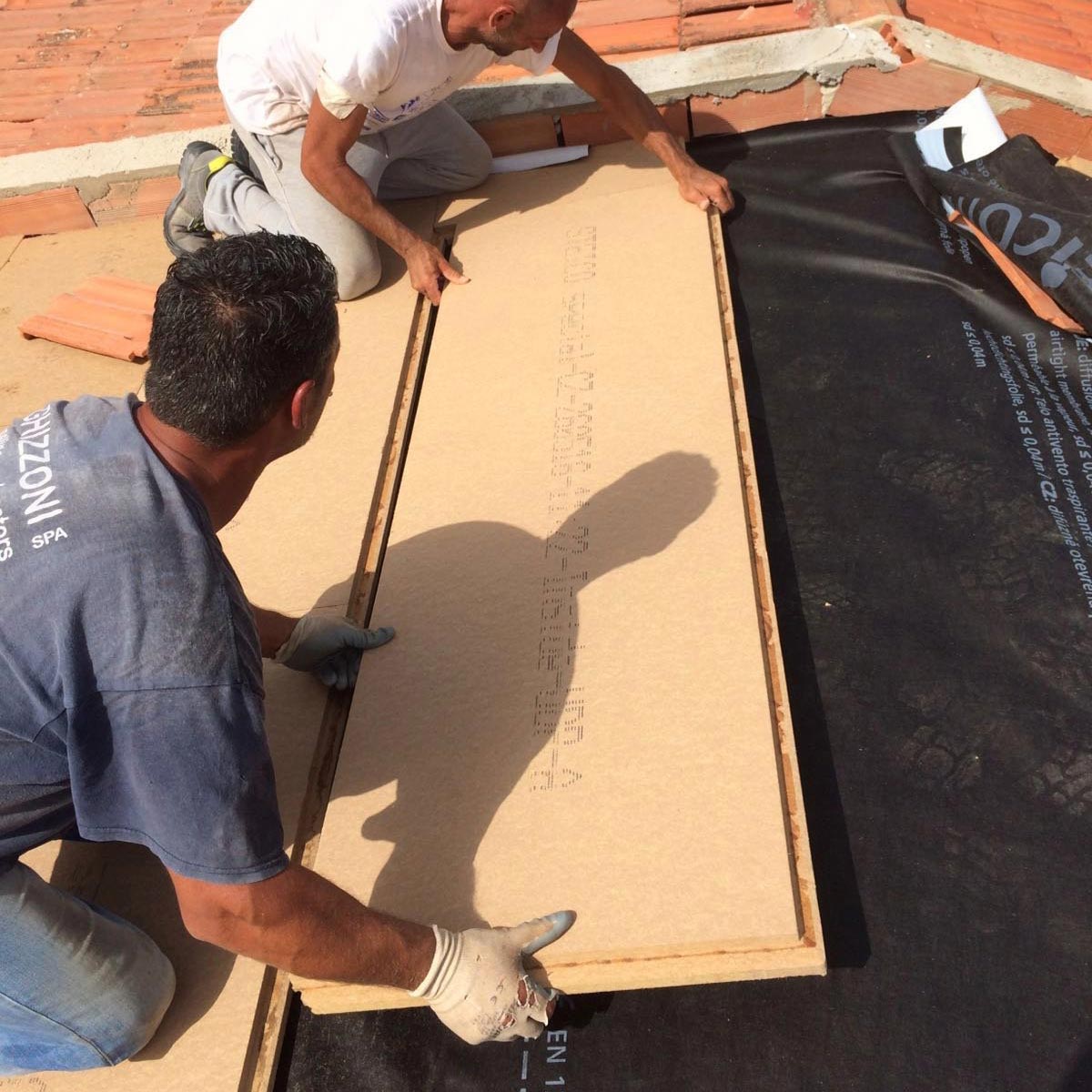 Fiber Wood Insulation FiberTherm Special dry for roof renovation