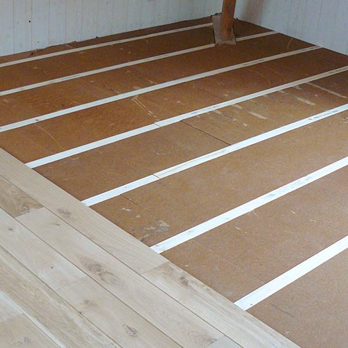 Fiber Wood Insulation FiberTherm Floor with thermal and acoustic insulation