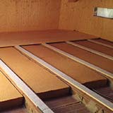 FiberTherm flex flexible Fiber Wood Insulation under roof