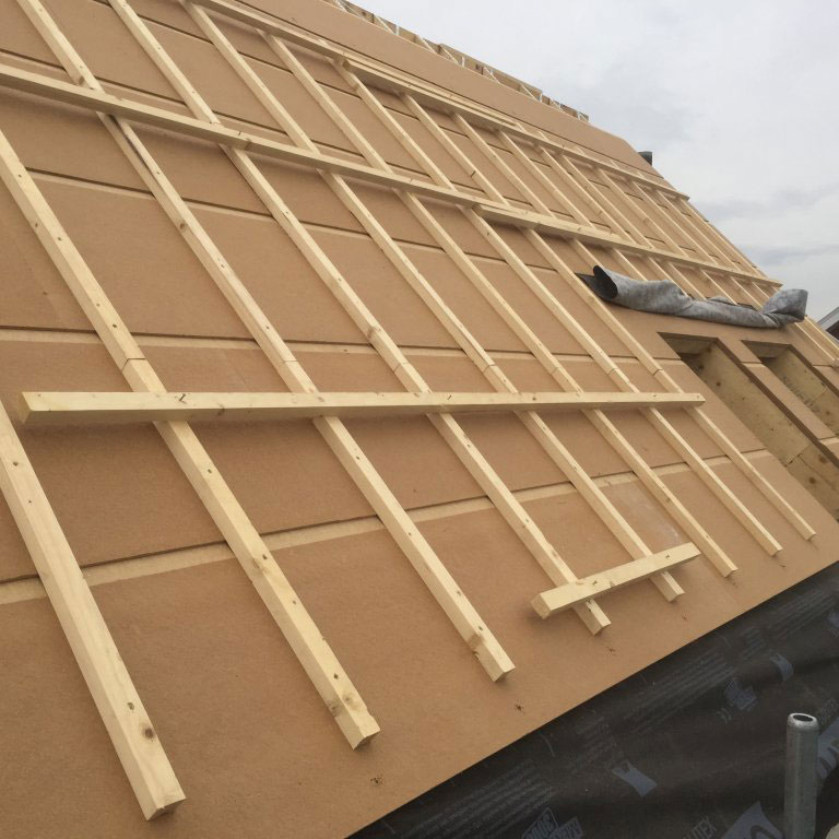 Fiber Wood Insulation FiberTherm Universal density 270 kg/mc